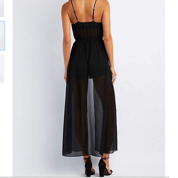 Gorgeous Embroidered Maxi Romper - Picture 3 of 5